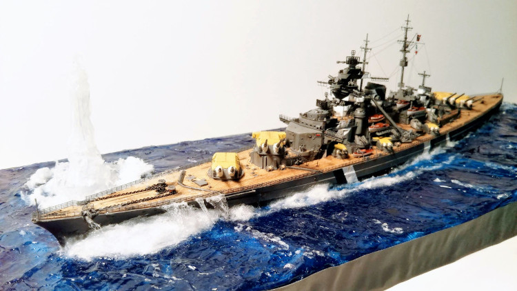 ビスマルクの模型