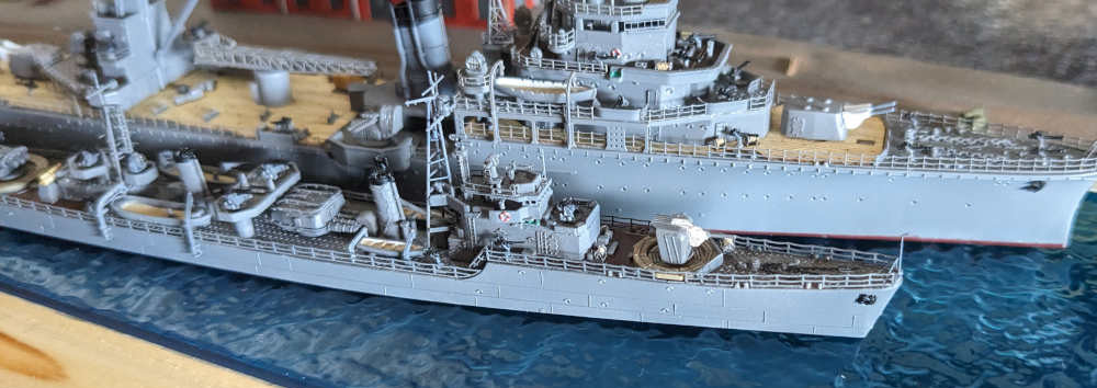 松型駆逐艦の竹の艦船模型