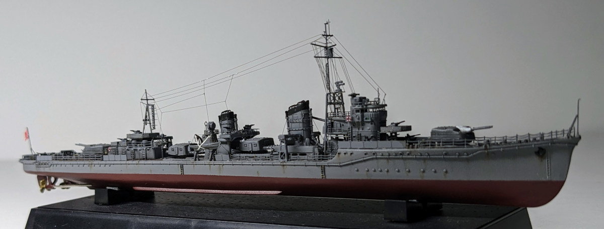 駆逐艦雪風の模型